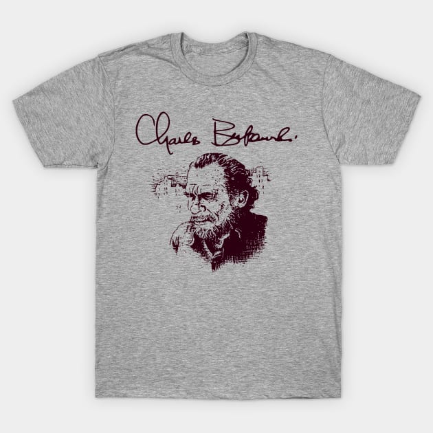 Bukowski T-Shirt by darklordpug